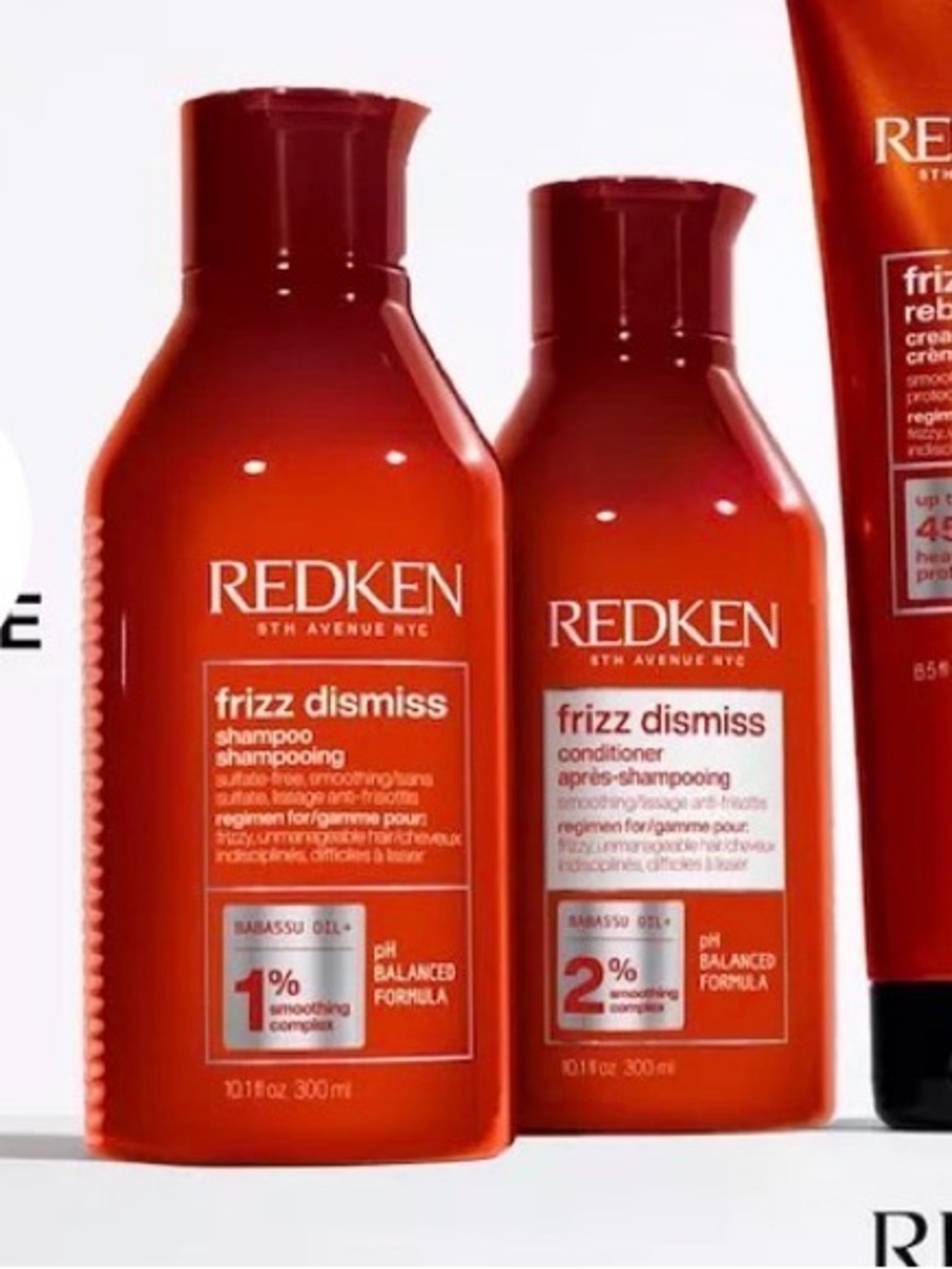 Redken Frizz Dismiss Shampoo & Conditioner Full Size Set